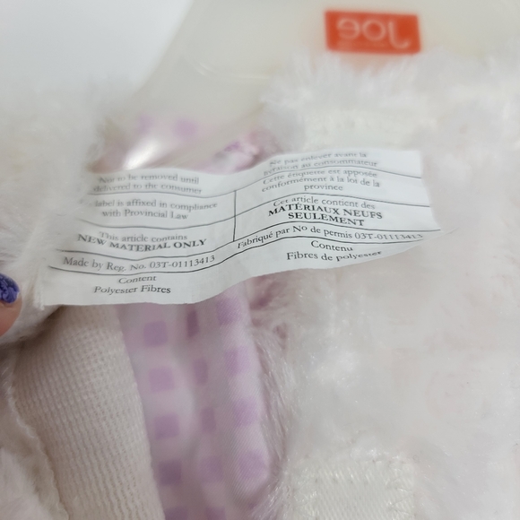 Infant Girls faux fur easter bunny Dress outfit - Picture 7 of 11